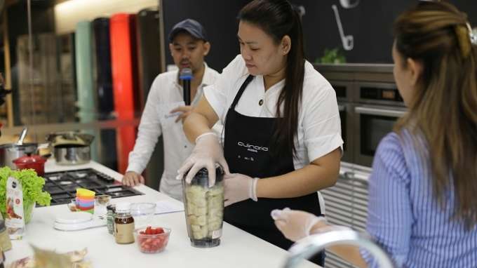 Demo Masak oleh Chef Ute