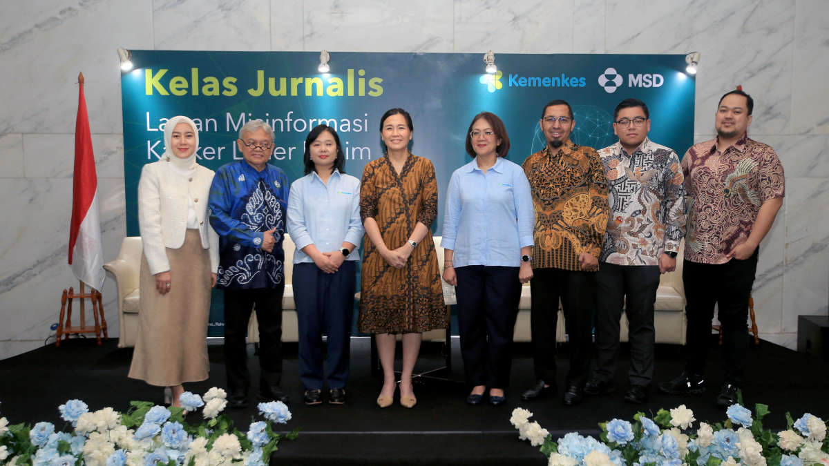 Para pembicara dalam kelas jurnalis imunisasi HPV