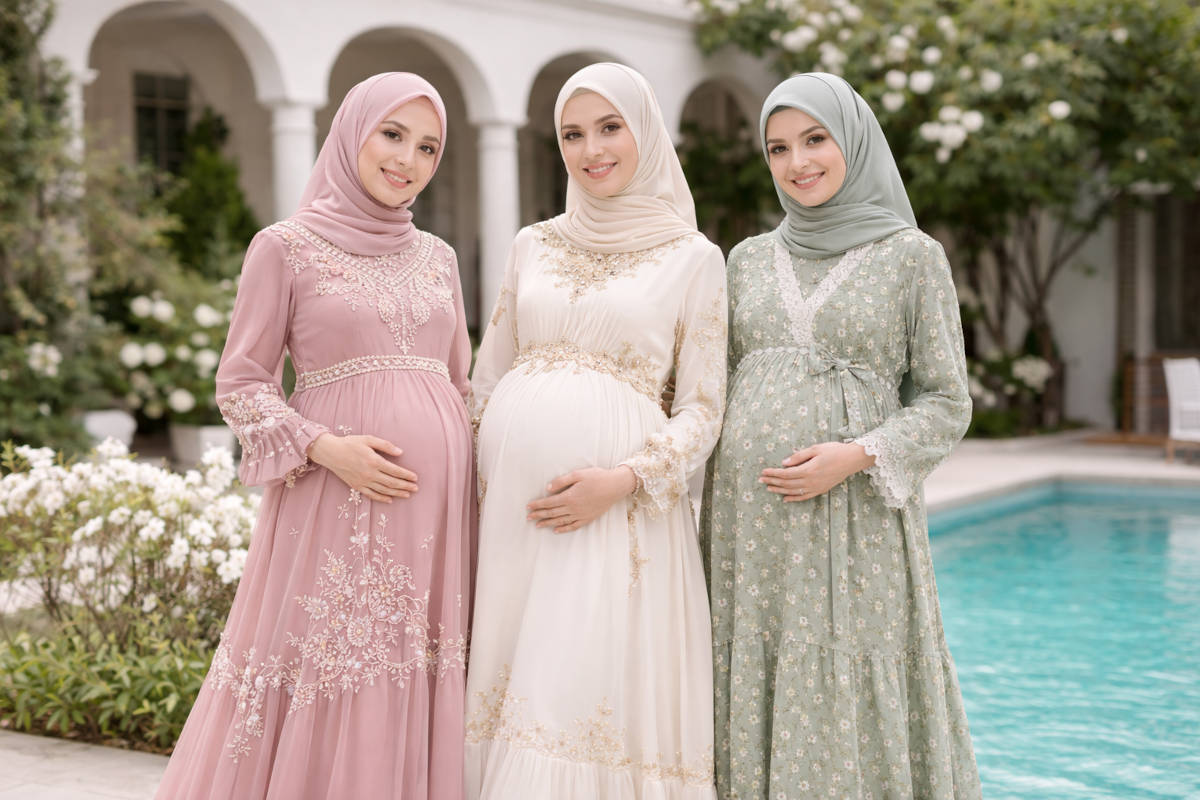 Tips Memilih Baju Lebaran Ibu Hamil 