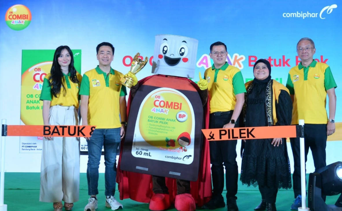 Peluncuran OB Combi Anak Batuk Pilek 