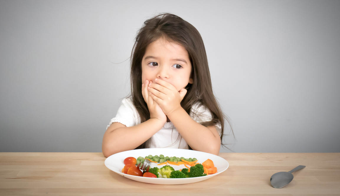 Anak menolak makan dan melakukan aksi GTM
