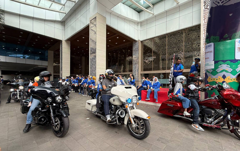 Rayakan Hari Kanker Anak, Pejuang Kanker Anak Happy Banget Naik Motor Gede!