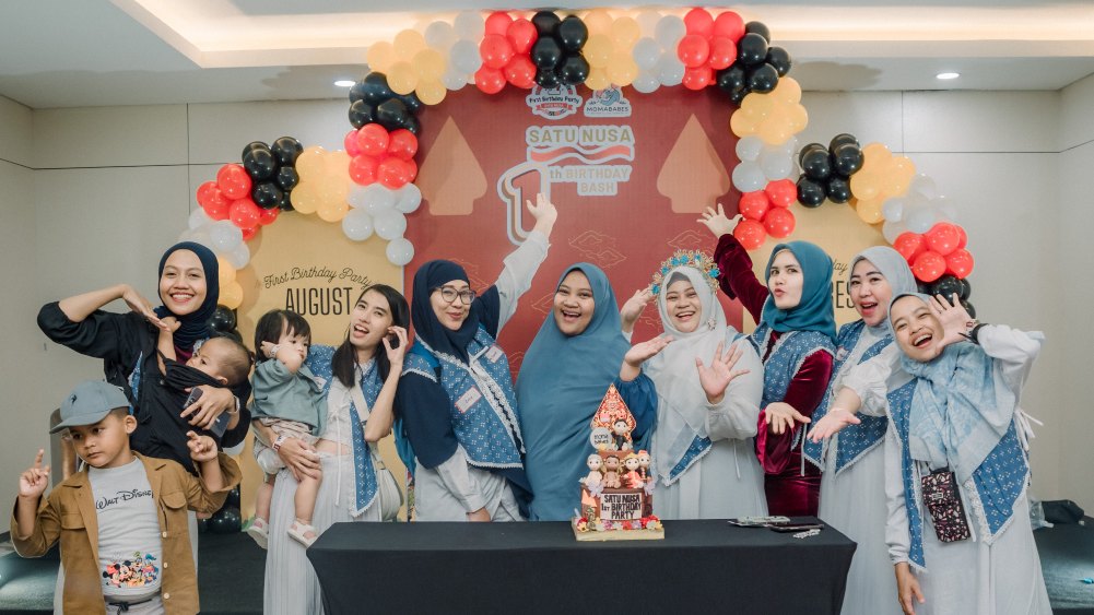 Komunitas Momababes Rayakan Ulang Tahun Pertama dengan Meriah