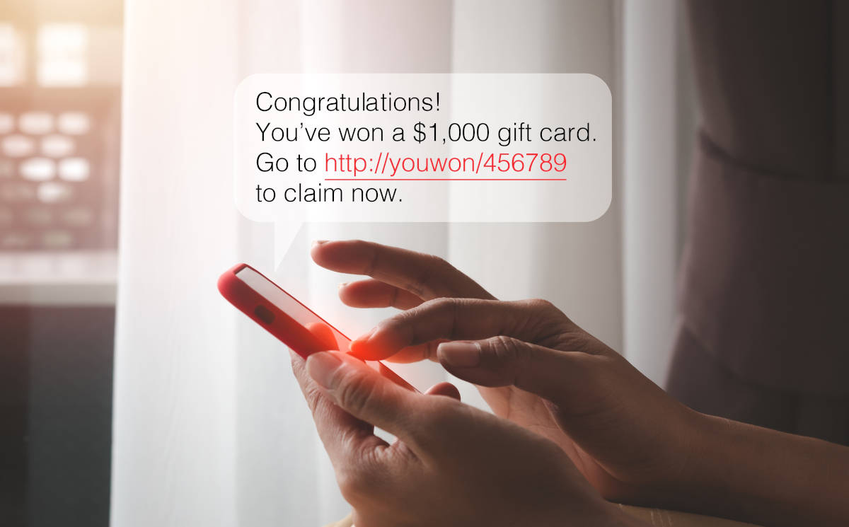 Penipuan undian berhadiah 