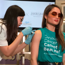 Empat Tahun Tertunda, Cinta Laura Akhirnya Vaksin HPV